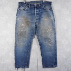 画像1: 70's Levi's 501 66前期 デニムパンツ W41 (1)