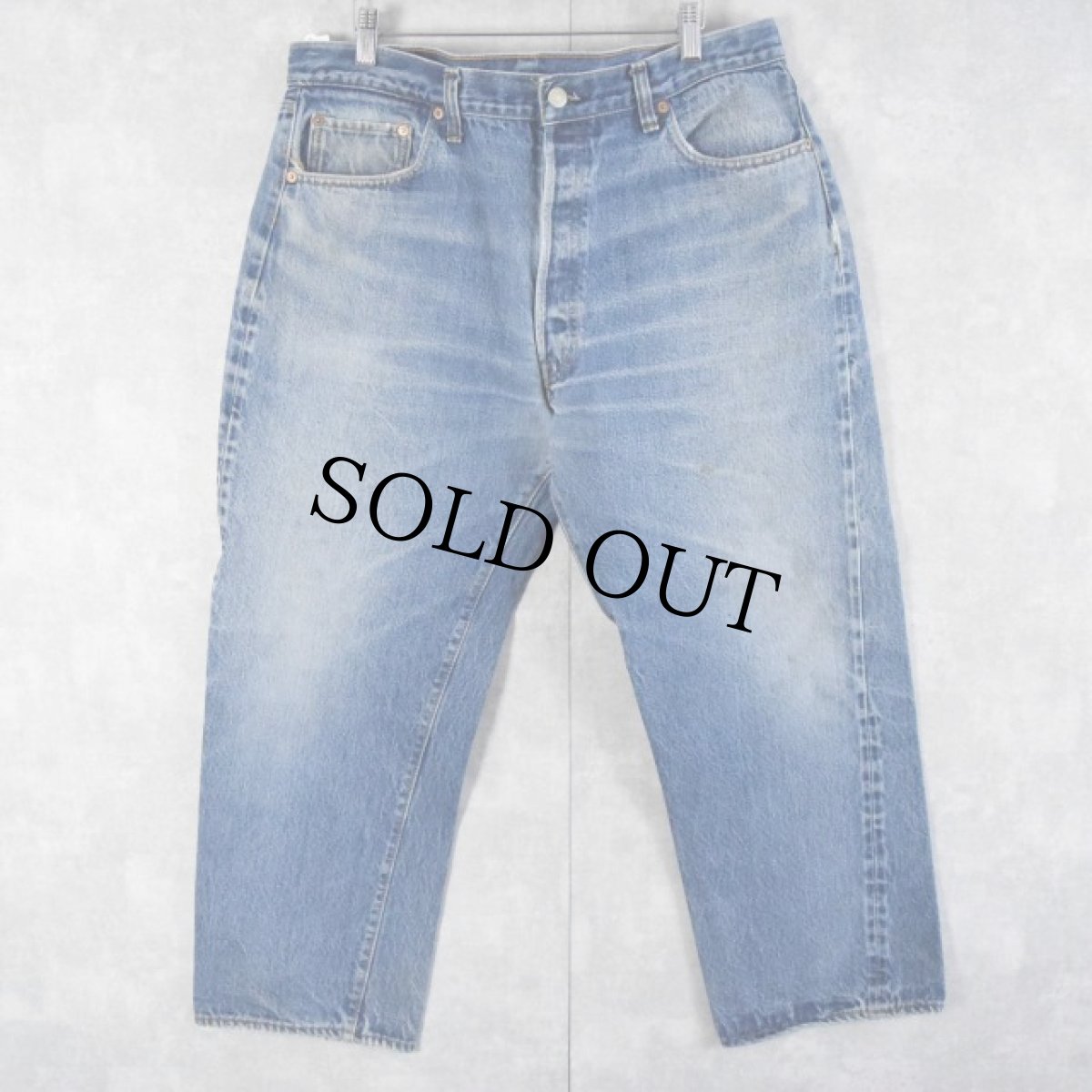 画像1: 70's Levi's 501 66後期 デニムパンツ W38 (1)