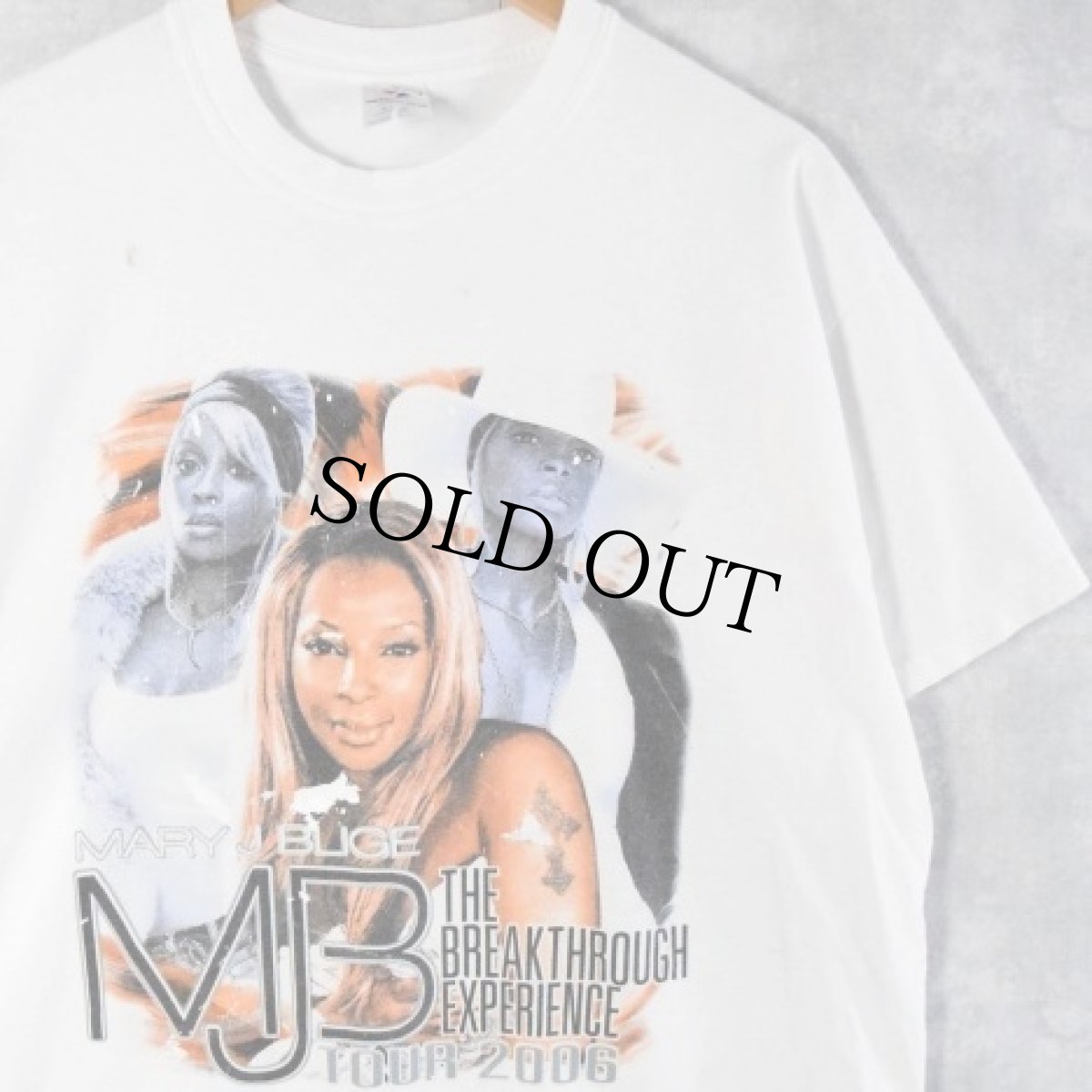 画像1: 2006 MARY J BLIGE ツアーTシャツ XL (1)