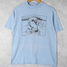 画像2: 90's Ralph Steadman USA製 アートイラストプリントTシャツ L (2)