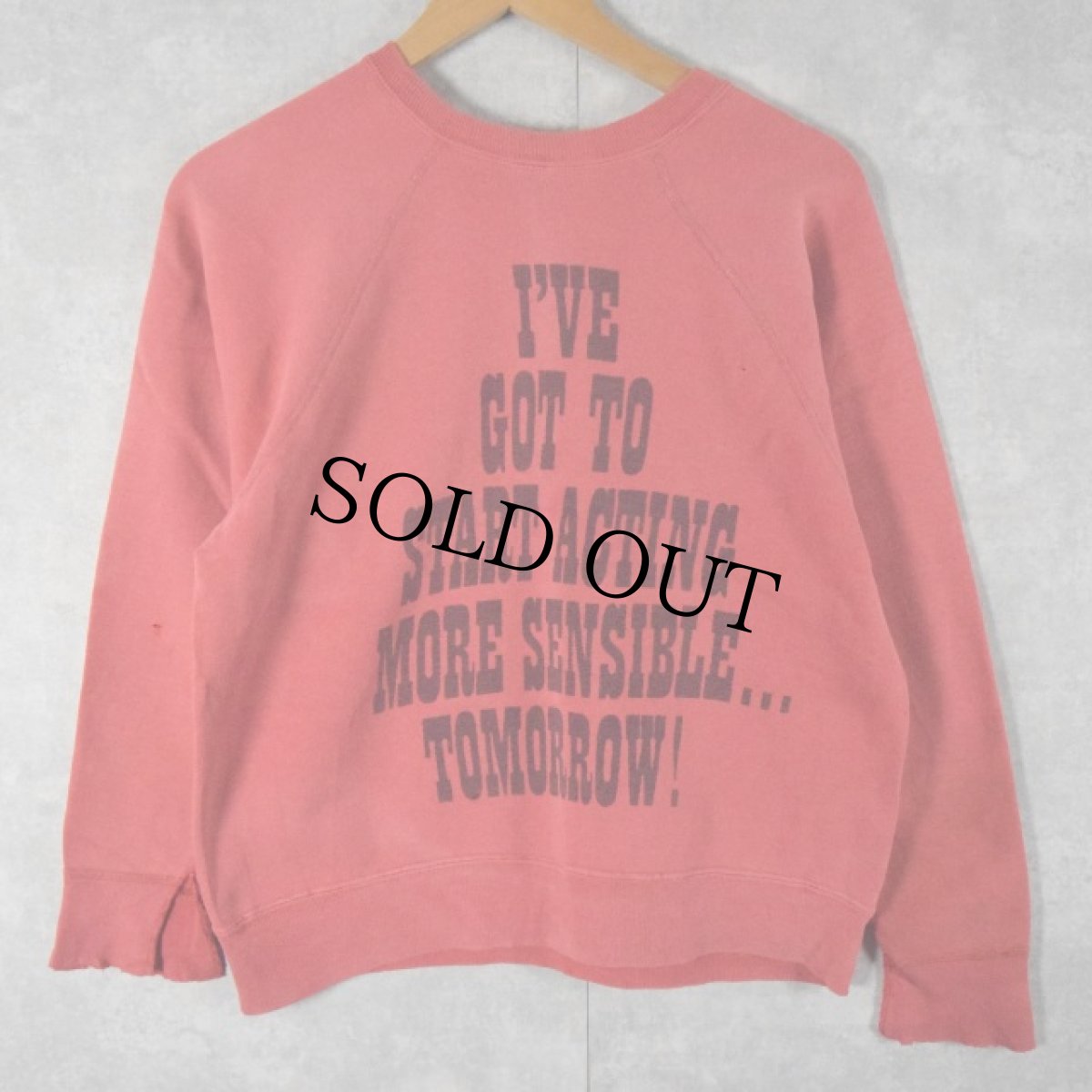 画像2: 60's MAYO SPRUCE "SNOOPY" キャラクタープリント ラグランスウェット (2)