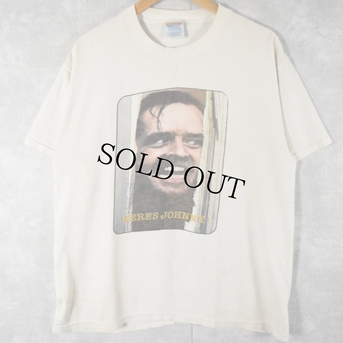 画像2: 90's The Shining サイコロジカルホラー映画Tシャツ L (2)