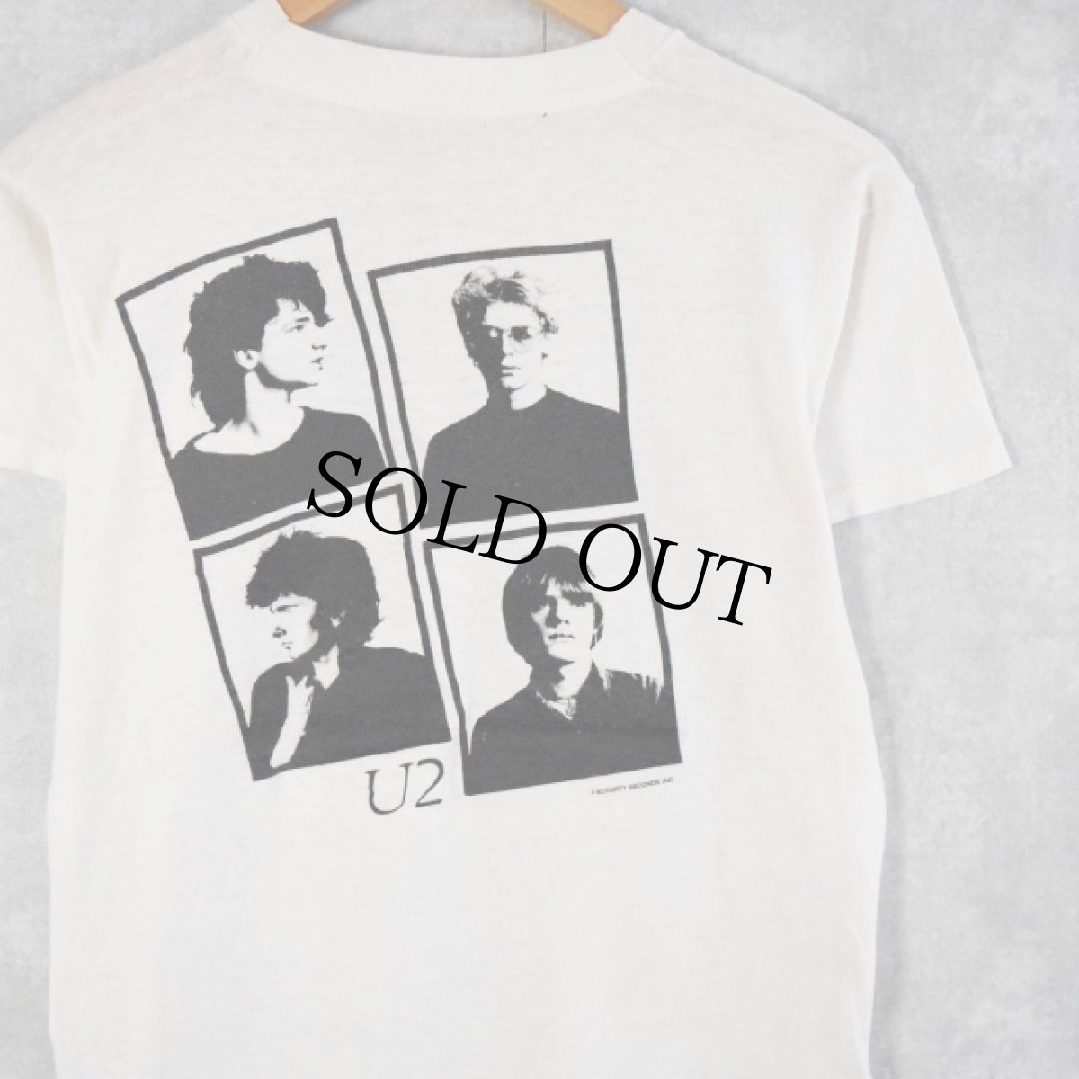 画像2: 80's U2 "BOY" ロックバンドTシャツ (2)