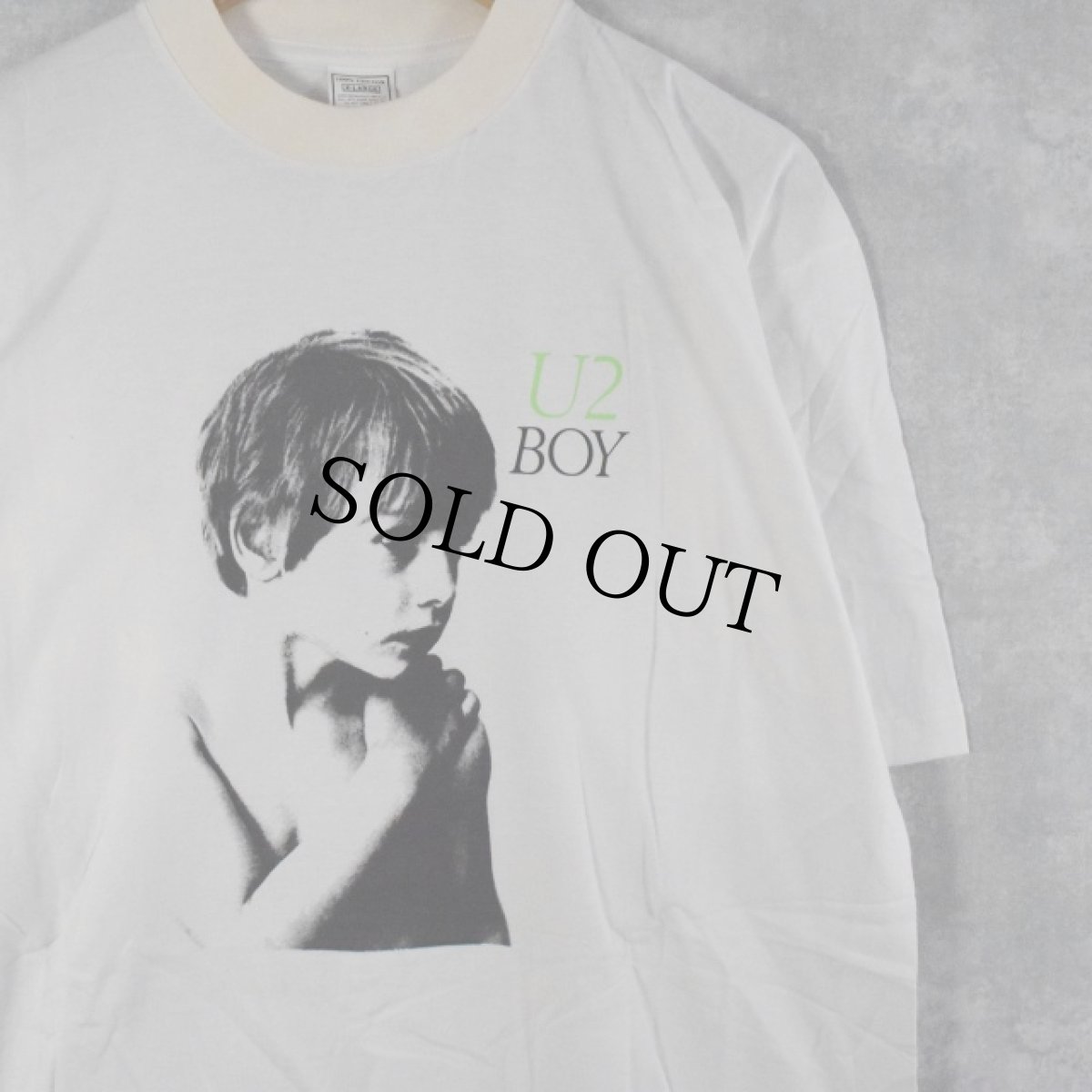 画像2: 90's U2 "BOY" ロックバンドTシャツ XL DEADSTOCK (2)
