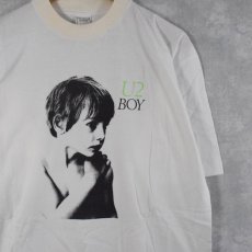 画像2: 90's U2 "BOY" ロックバンドTシャツ XL DEADSTOCK (2)