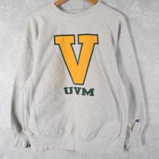 画像1: 90's Champion REVERSE WEAVE USA製 "V UVM" XL (1)