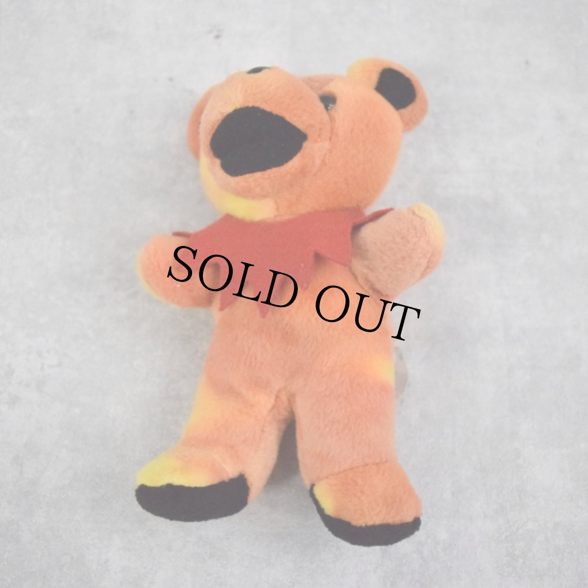 画像2: 90's GRATEFUL DEAD "DEAD BEAR" カード付き ぬいぐるみセット (2)