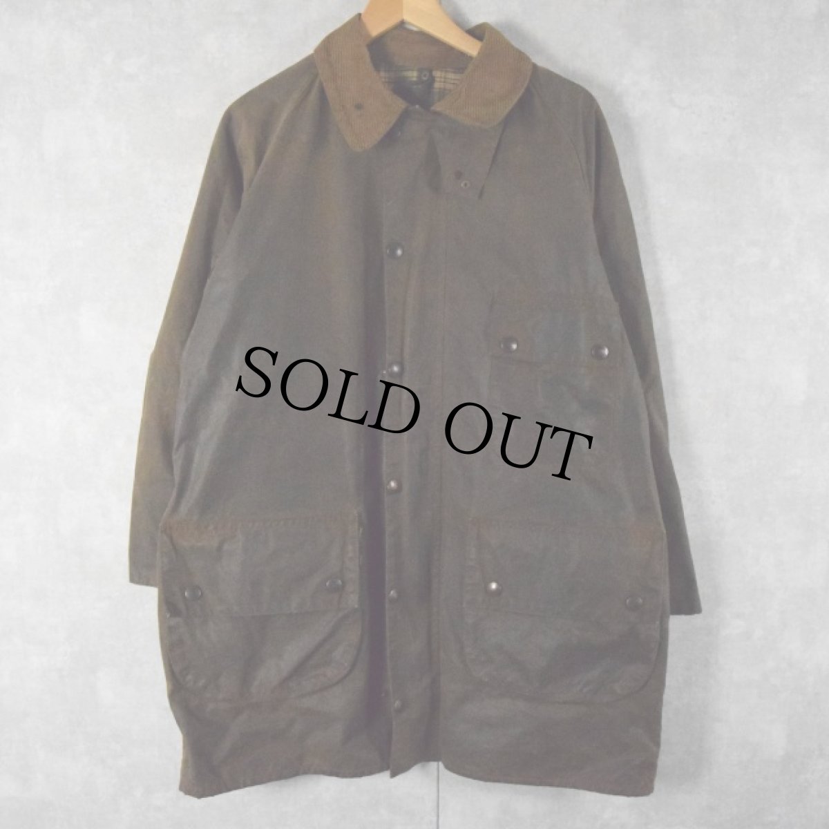 画像1: 80's Barbour "SOLWAY ZIPPER" 2クラウン 40inch (1)