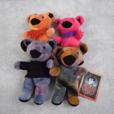 画像1: 90's GRATEFUL DEAD "DEAD BEAR" カード付き ぬいぐるみセット  (1)