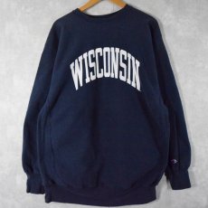 画像1: 90's〜 Champion REVERSE WEAVE "WISCONSIN" XXXL (1)