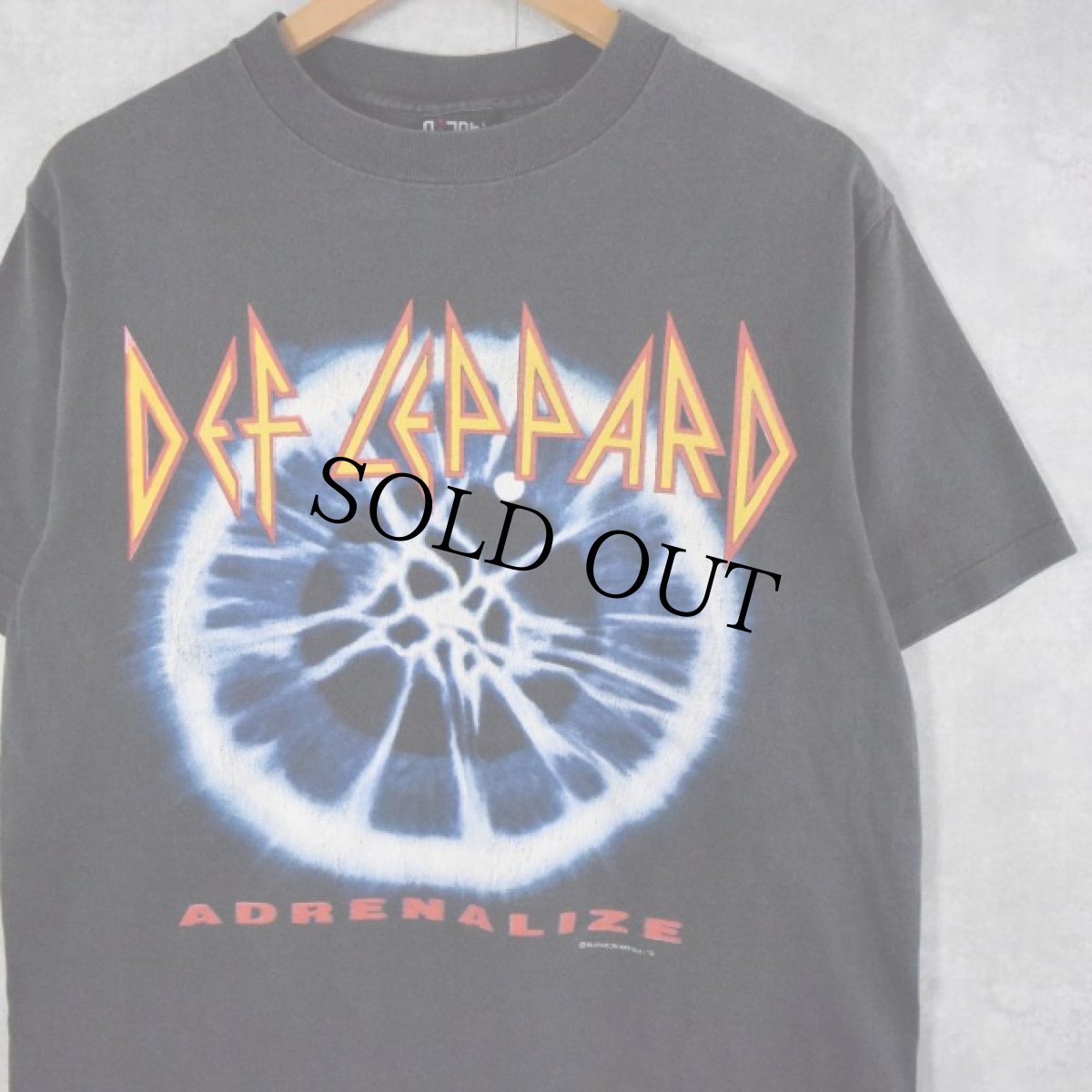 画像1: 90's DEF LEPPARD USA製 "ADRENALIZE" ロックバンドTシャツ L (1)