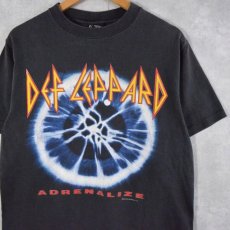 画像1: 90's DEF LEPPARD USA製 "ADRENALIZE" ロックバンドTシャツ L (1)