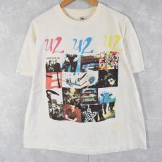 画像1: 90's U2 USA製 "Zoo TV Tour" ロックバンドツアーTシャツ XL (1)