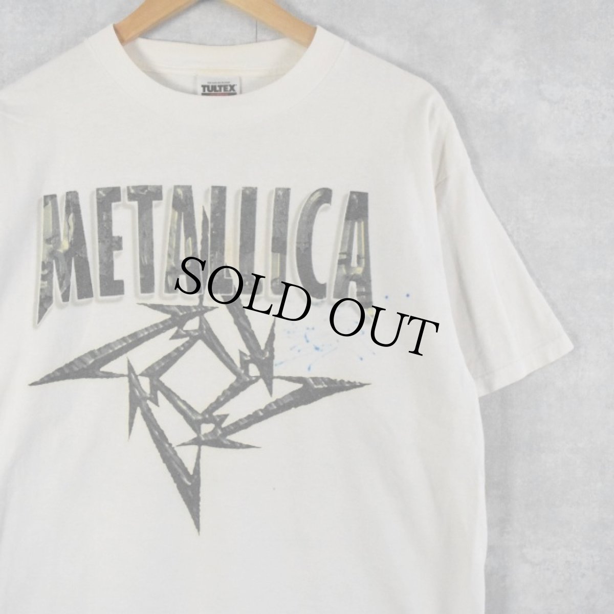 画像1: 90's METALLICA "POOR TOURING ME"ロックバンドツアーTシャツ XL (1)