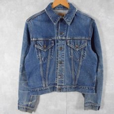 画像1: 60's LEVI'S 557 BIGE USA製 3rd デニムジャケット size42 (1)