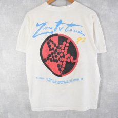 画像2: 90's U2 USA製 "Zoo TV Tour" ロックバンドツアーTシャツ XL (2)