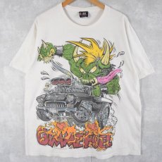 画像1: 90's METALLICA USA製 "GIMMEFUEL"ロックバンドTシャツ XL (1)