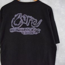 画像2: 1996 The Cure "HOLLYWOOD ROCK IN BRAZIL" ロックバンドTシャツ  (2)