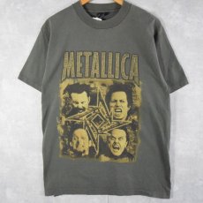 画像1: 90's METALLICA "POOR TOURING ME"ロックバンドツアーTシャツ L (1)