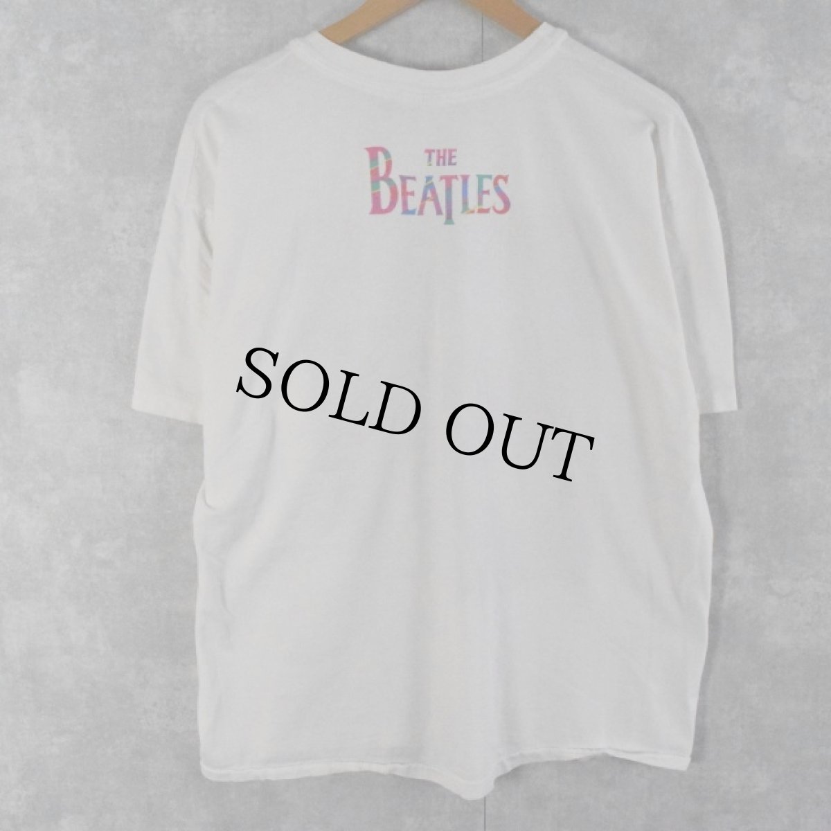 画像2: 90's THE BEATLES USA製 ロックバンドTシャツ XL (2)