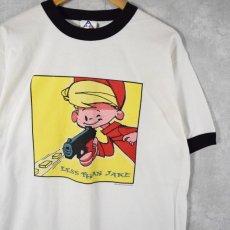 画像1: 90's LESS THA JAKE スカコア・バンド リンガーTシャツ DEADSTOCK L (1)