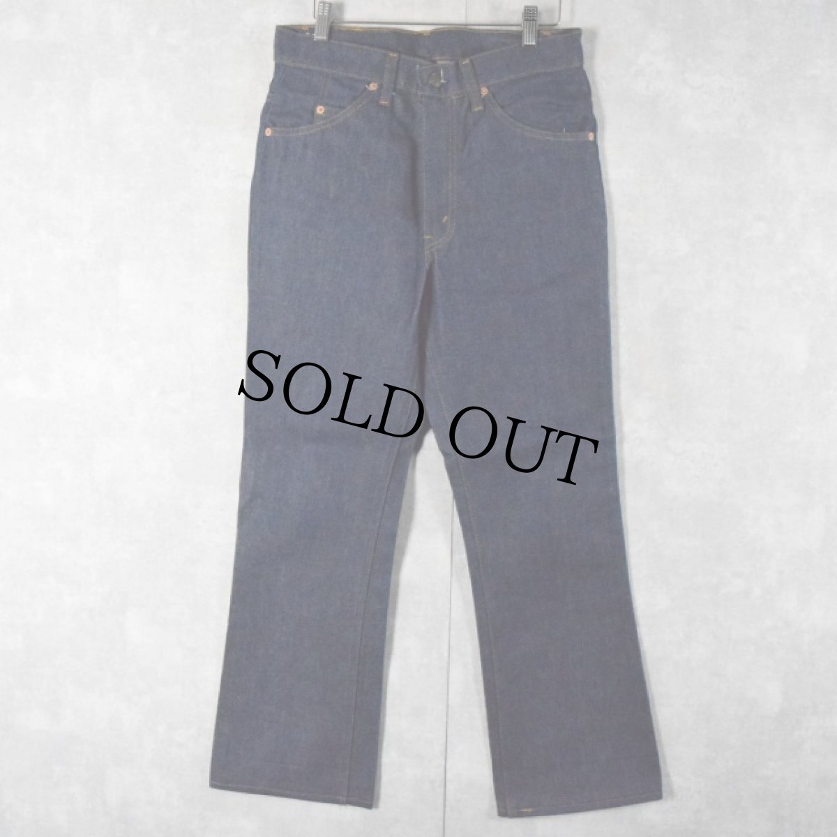 画像1: 80's Levi's 517-0217 USA製 ブーツカットデニムパンツ DEADSTOCK W31 (1)