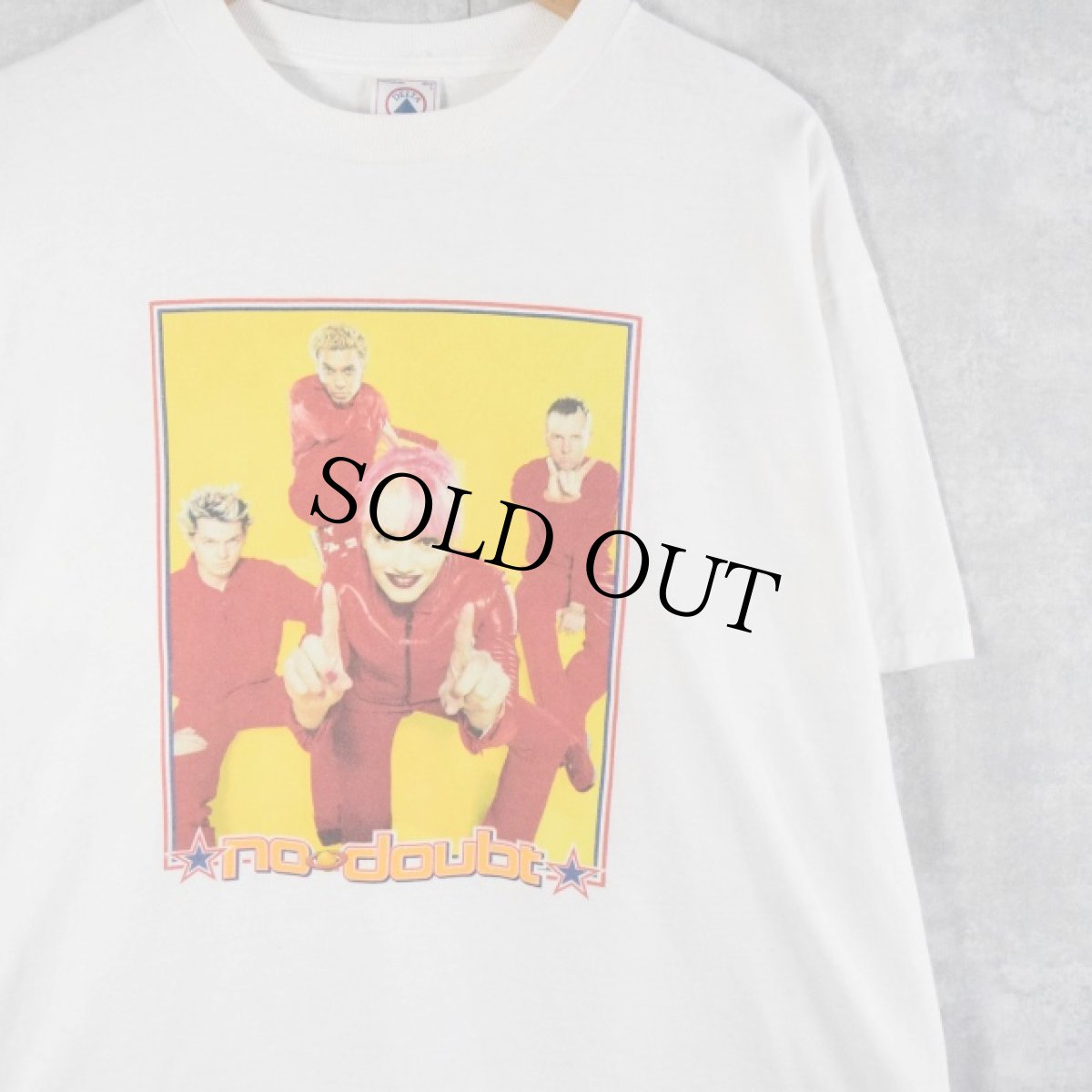 画像1: 2000 NO DOUBT "Return of Saturn" ロックバンドツアーTシャツ (1)