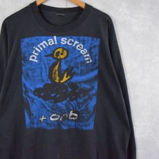 画像1: 90's PRIMAL SCREAM "THE ORB SHEFFIELD" ロックバンドTシャツ XL (1)