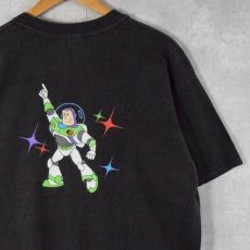 画像1: Disney TOY STORY "バズライトイヤー" キャラクタープリントTシャツ XL (1)