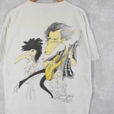 画像2: 90's The Rolling Stones USA製 "Gerald Scarfe Voodoo Lounge" ロックバンドTシャツ XL (2)