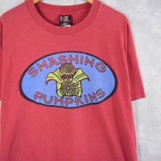 画像1: 90's SMASHING PUMPKINS USA製 ロックバンドTシャツ XL (1)