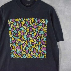 画像1: 90's Ken Brown アートプリントTシャツ (1)
