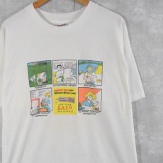 画像1: 90's PSORCON CREAM USA製 塗り薬イラストTシャツ XL (1)
