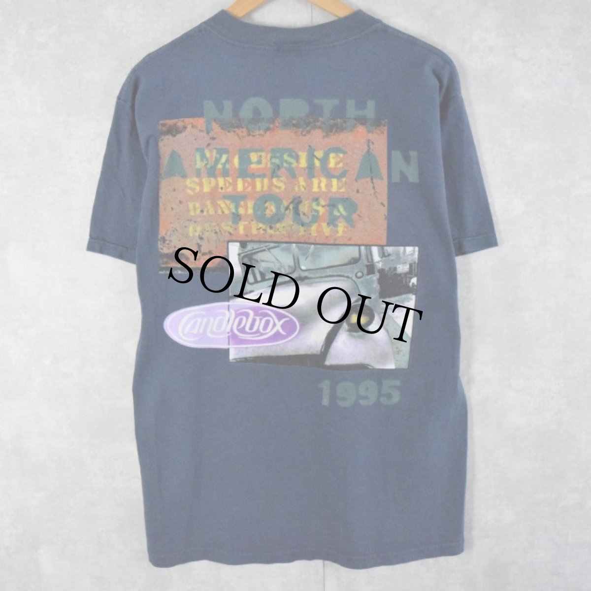 画像2: 90's CANDLEBOX ロックバンドプリントTシャツ L (2)