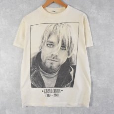 画像1: 90's KURT COBAIN フォトプリントTシャツ (1)