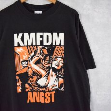 画像1: KMFDM ANGST CANADA製 インダストリアル・バンド アルバムTシャツ XL (1)