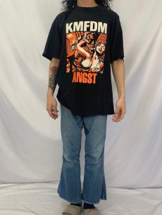 画像2: KMFDM ANGST CANADA製 インダストリアル・バンド アルバムTシャツ XL (2)