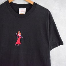 画像1: THE HUNDREDS × ROGER RABBIT キャラクター刺繍 プリントTシャツ (1)