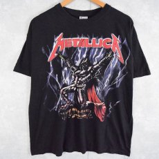 画像1: METALLICA ヘヴィメタルバンドTシャツ L (1)