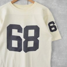 画像1: 60's フットボールTシャツ (1)