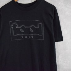 画像2: 2002 tool "WORLD TOUR" ロックバンドTシャツ XL (2)