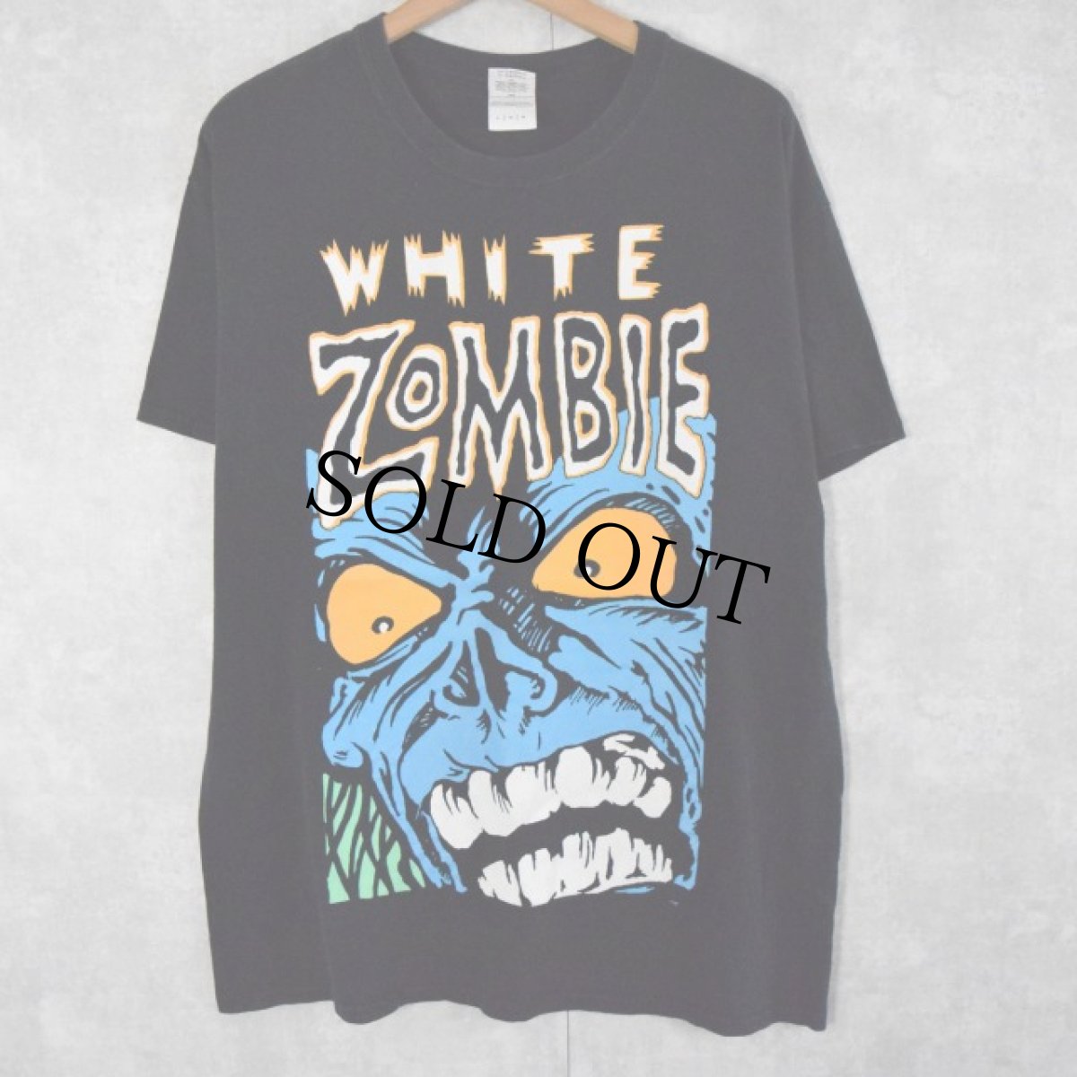 画像1: White Zombie ヘヴィメタルバンドTシャツ L (1)