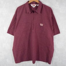 画像1: 90's BEN DAVIS USA製 ワークシャツ XXL (1)