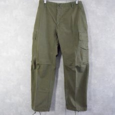 画像1: 60's U.S.ARMY ジャングルファティーグパンツ 4th (1)