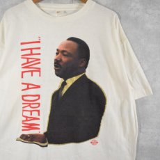 画像1: キング牧師 "I HAVE A DREAM" 名言プリントTシャツ (1)