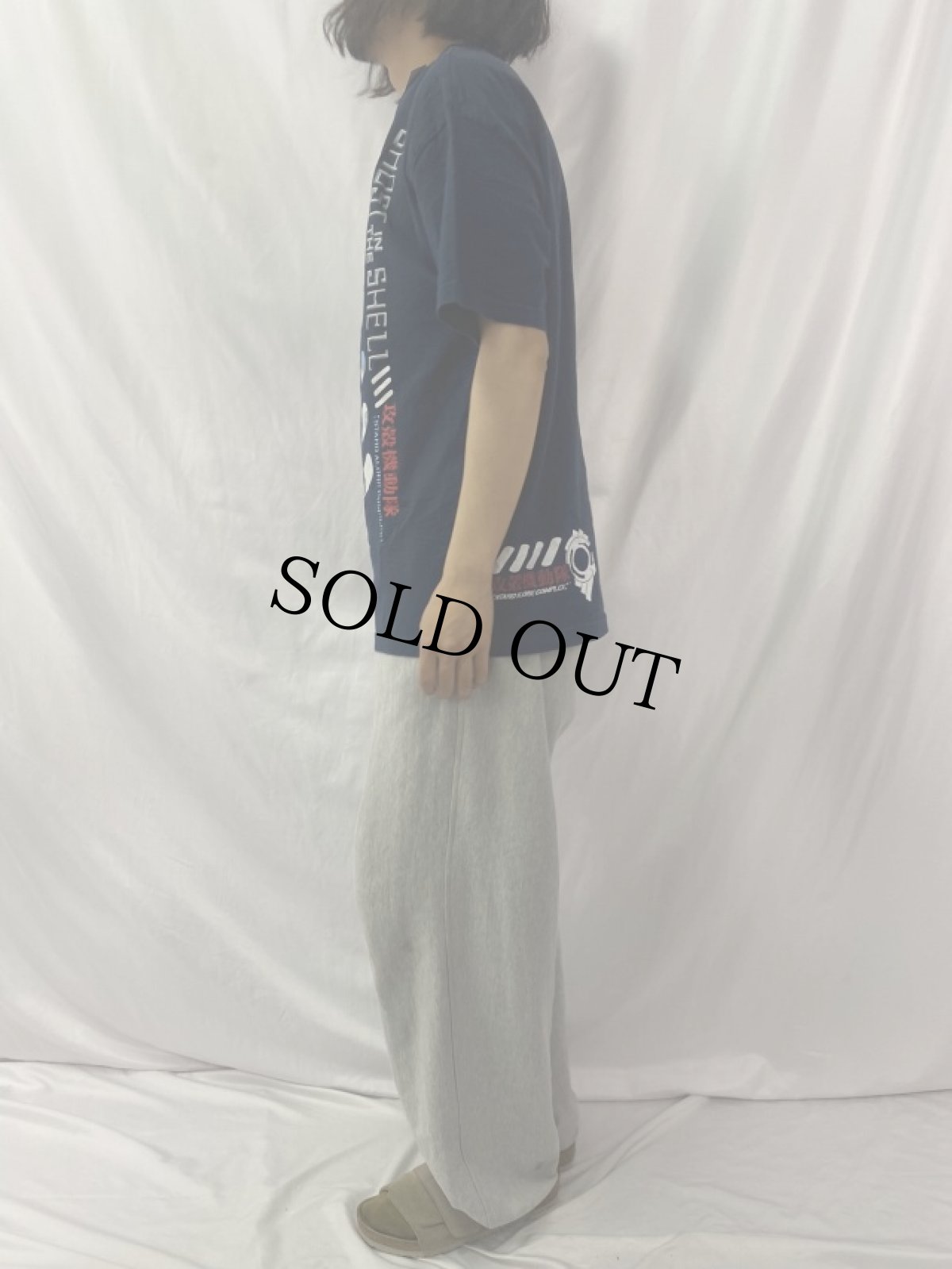 画像3: 攻殻機動隊 アニメプリントTシャツ XL (3)