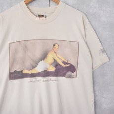 画像1: 90's Seinfeld George "The Timeless Art of Seduction" TV番組プリントTシャツ XL (1)