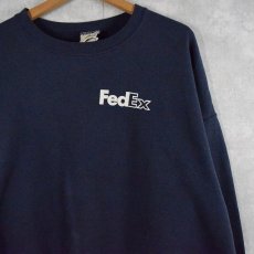 画像2: FedEx 企業ロゴプリントスウェット XL (2)