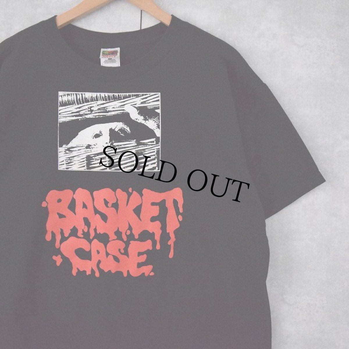 画像1: BASKET CASE ホラー映画プリントTシャツ XL (1)