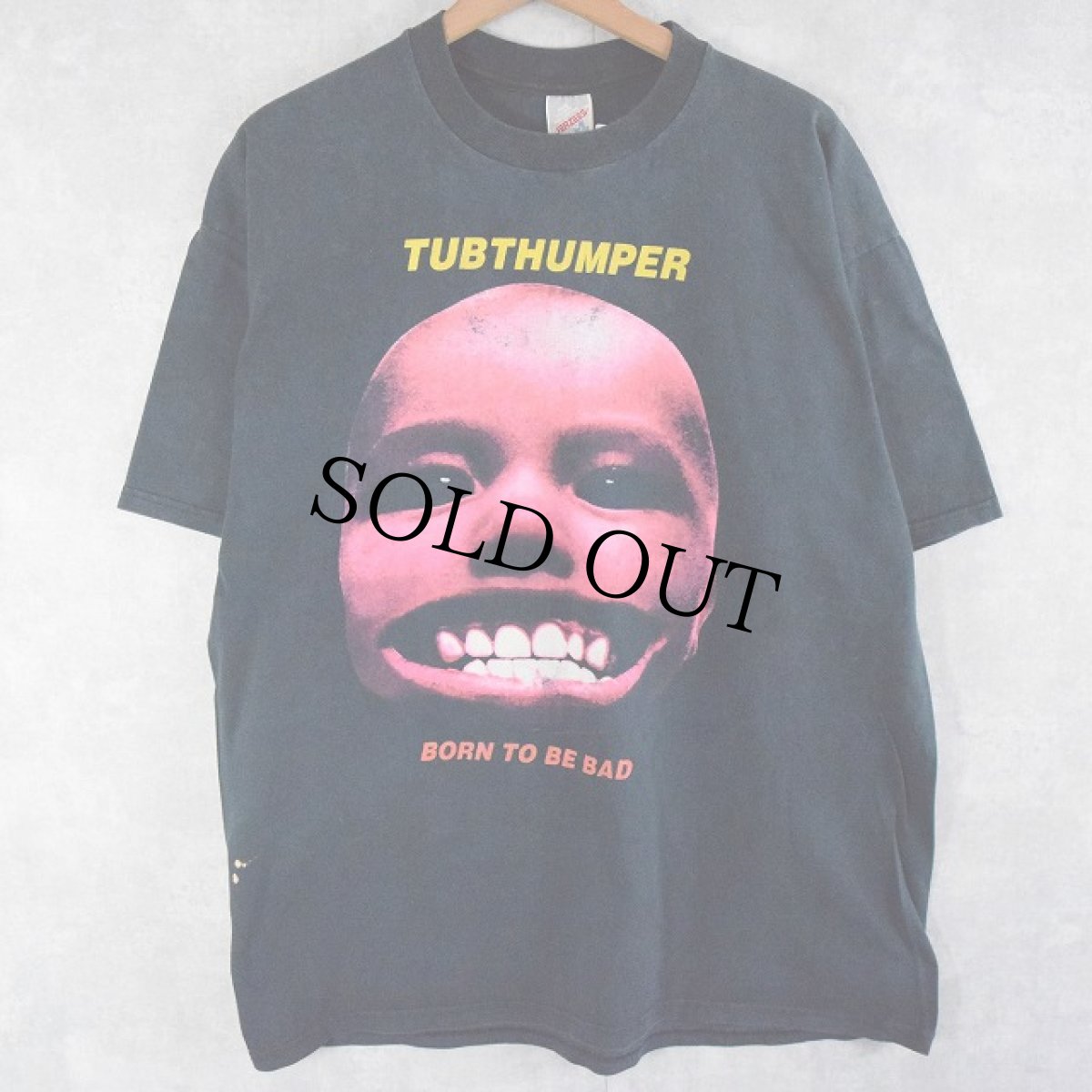 画像1: 90's Chumbawamba "TUBTHUMPER" オルタネイティブロックバンドTシャツ XL (1)